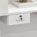 Minimalist Modern Reception Desk with LED Light Accent for Luxury Office Interiors - Maoters thumbnail 10