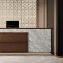 Modern Linear Reception Desk for Office Lobbies and Hospitality Spaces – Maoters thumbnail 11
