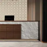 Modern Linear Reception Desk for Office Lobbies and Hospitality Spaces – Maoters thumbnail 11
