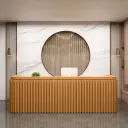 Minimalist Reception Desk – Office Front Desk thumbnail 3