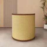 Modern Rattan Small Cashier Desk for Boutique thumbnail 3