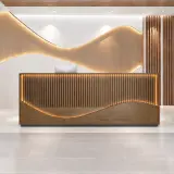 Modern-style reception desk suitable for office lobbies – Maoters thumbnail 3