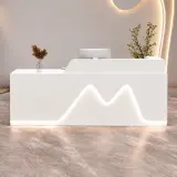 Modern reception desk suitable for office lobbies – Maoters thumbnail 3
