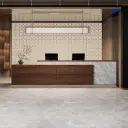 Modern Linear Reception Desk for Office Lobbies and Hospitality Spaces – Maoters thumbnail 3