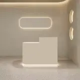 Minimal Curved Reception Desk thumbnail 1