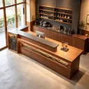 Luxury Reception Desk Suitable for High-End Office Spaces - Maoters thumbnail 2