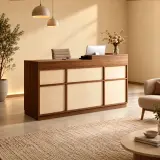 Modern reception desk suitable for office lobbies and salon reception areas – Maoters thumbnail 2