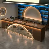 Modern Stylish Reception Desk for Hospitality and Lounge Spaces – Maoters thumbnail 2