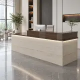 Modern Luxury Reception Desk for Office Lobbies and Hospitality Spaces – Maoters thumbnail 2
