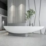 Lobby Curved White Reception Desk - Maoters thumbnail 2