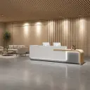 Modern Reception Desks – Office, Hotel & School Front Counter thumbnail 2