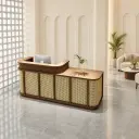Vintage Boutique Counter – Store & Inn Reception Desk thumbnail 2