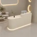 Minimal Curved Reception Desk thumbnail 2