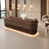 Minimalist Wabi Sabi Reception Counter thumbnail 2