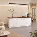 Wooden Boutique Counter – Cashier Desk thumbnail 2
