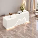 Modern reception desk suitable for office lobbies – Maoters thumbnail 2