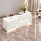 Modern reception desk suitable for office lobbies – Maoters thumbnail 2