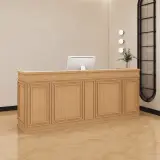 Simple Glossy Front Desk for Stores & Salons thumbnail 3