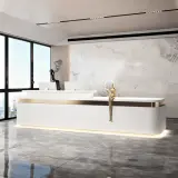 Simple Modern High-end Front Desk Reception thumbnail 3