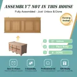 Simple Glossy Front Desk for Stores & Salons thumbnail 4