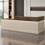 Modern Luxury Reception Desk for Office Lobbies and Hospitality Spaces – Maoters thumbnail 1