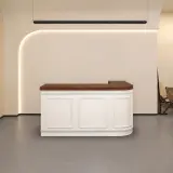 Wooden Boutique Counter – Cashier Desk thumbnail 1