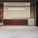 Modern Linear Reception Desk for Office Lobbies and Hospitality Spaces – Maoters thumbnail 1