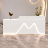 Modern reception desk suitable for office lobbies – Maoters thumbnail 1