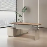 Quiet Electric Lift Desk for President and Manager Office thumbnail 4