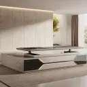 Executive Desk with Electric Height Lift thumbnail 4