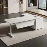Luxury Modern Executive Desk for Corporate Offices and Home Office Workspaces - Maoters thumbnail 4