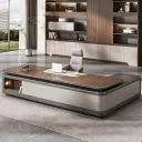 Modern executive desk suitable for high-end office spaces. - Maoters thumbnail 14