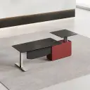 Minimalist Modern Adjustable Executive Desk thumbnail 1