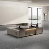 Electric Height Adjustable Executive Desk thumbnail 1