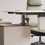 Beige Electric Standing Desk with Smart Dual Motor thumbnail 9