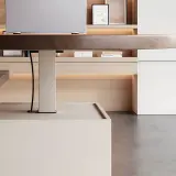 Premium Electric Height Adjustable Desk – Light Luxury Office Desk with Advanced Lift System thumbnail 8