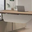 Quiet Electric Lift Desk for President and Manager Office thumbnail 11