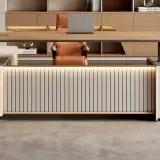Luxury Electric Adjustable Executive Desk thumbnail 10
