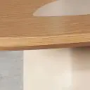 Modern Curved L-Shaped Executive Office Desk - Maoters thumbnail 9