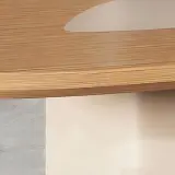 Modern Curved L-Shaped Executive Office Desk - Maoters thumbnail 9