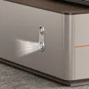 Large Executive Office Desk with Modern Wood Finish and Built-In Storage for Professional Office Spaces - Maoters thumbnail 8