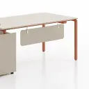 Modern Minimalist L-Shaped Executive Desk - Maoters thumbnail 7