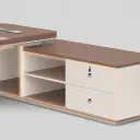 Executive Office L-Shaped Manager Desk - Maoters thumbnail 7