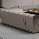 Luxury Office Desk with Light Aesthetic — Modern Simple Design for High-End Study thumbnail 9