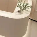 Luxury Modern Reception Desk with LED Accent Corporate Offices - Maoters thumbnail 9