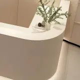 Luxury Modern Reception Desk with LED Accent Corporate Offices - Maoters thumbnail 9