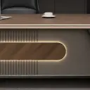 Modern Luxury Executive Reception Desk for Corporate Office Lobbies – Maoters thumbnail 9