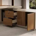 Modern Executive Desk Luxury Office Workstation thumbnail 14