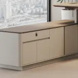 Quiet Electric Lift Desk for President and Manager Office thumbnail 13