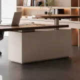 Premium Electric Height Adjustable Desk – Light Luxury Office Desk with Advanced Lift System thumbnail 10